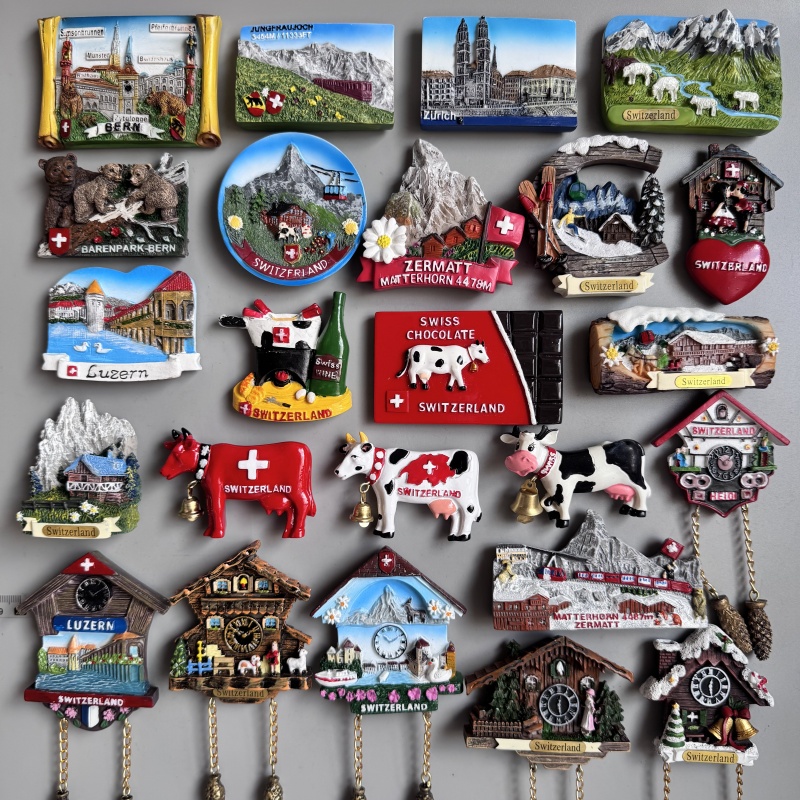 Home Decor Zurich - Magneti per frigorifero svizzero Berna Zurich