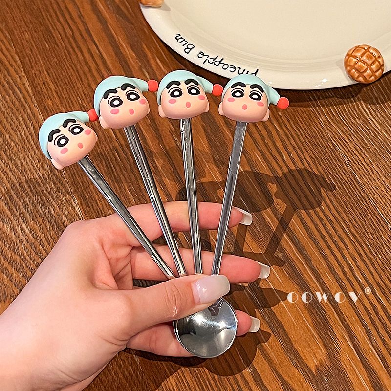 Home Decor Kitchen - Cucchiaio in acciaio inossidabile 304 Crayon