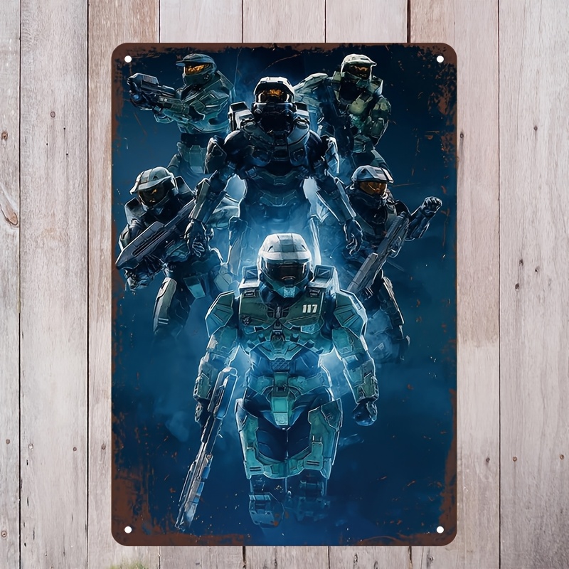Home Decor Games Free - Insegna da parete in metallo ispirata