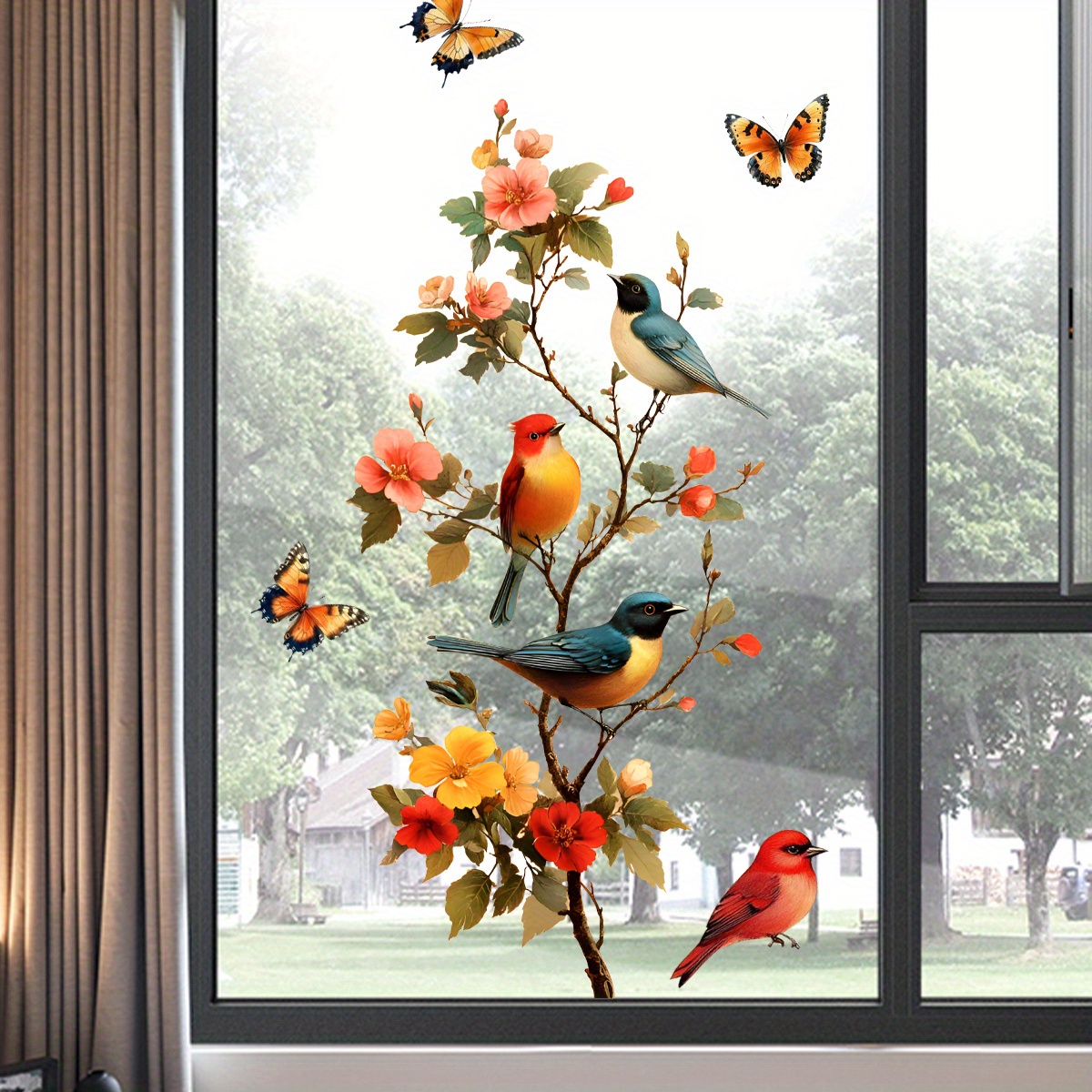 Home Decor Window Blinds - 1 pezzo di adesivo per finestra