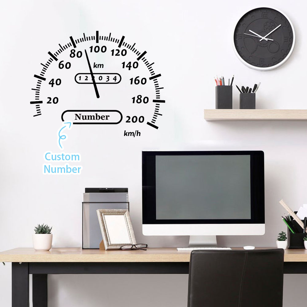 Home Decor Wall Stickers - Adesivo Murale Creativo a Forma di