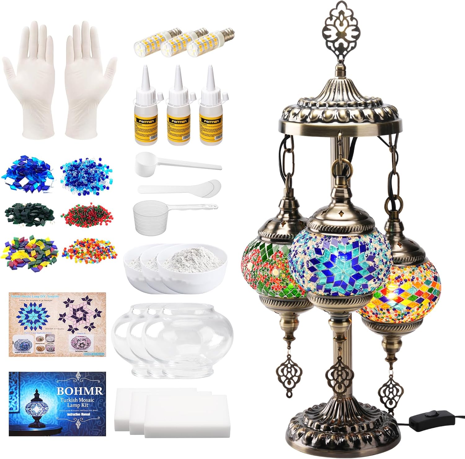 H&M Home Decor - Kit Fai-da-Te per Lampada Turca a