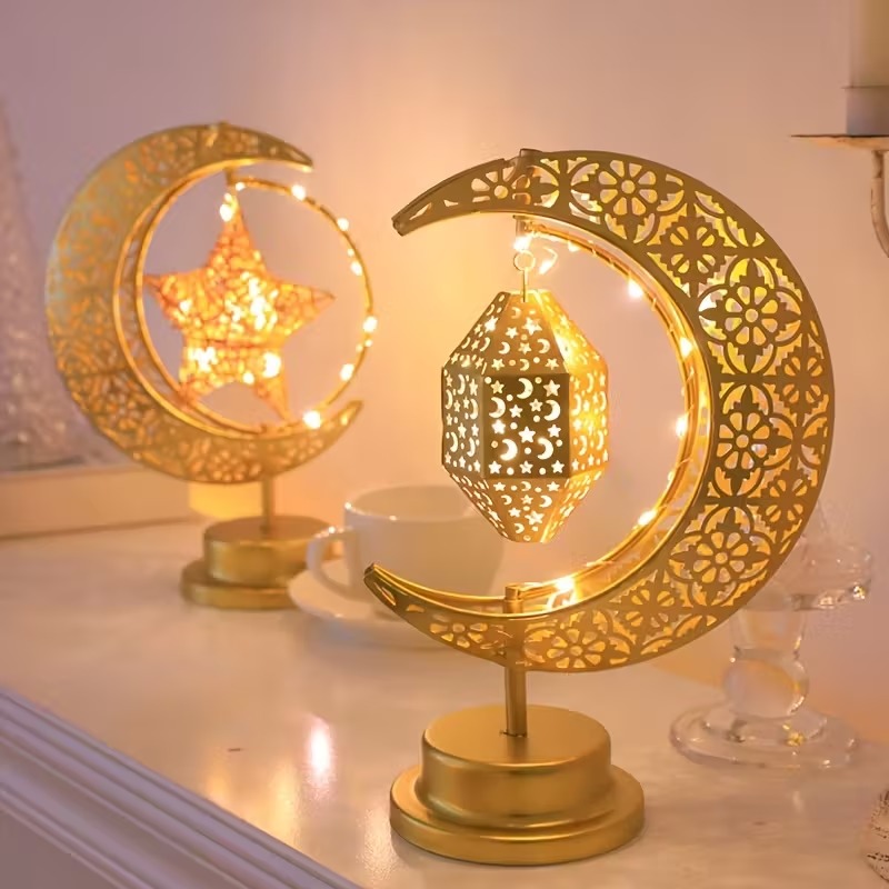Home Decor Ramadan - Luce notturna a LED Ramadan Rotante
