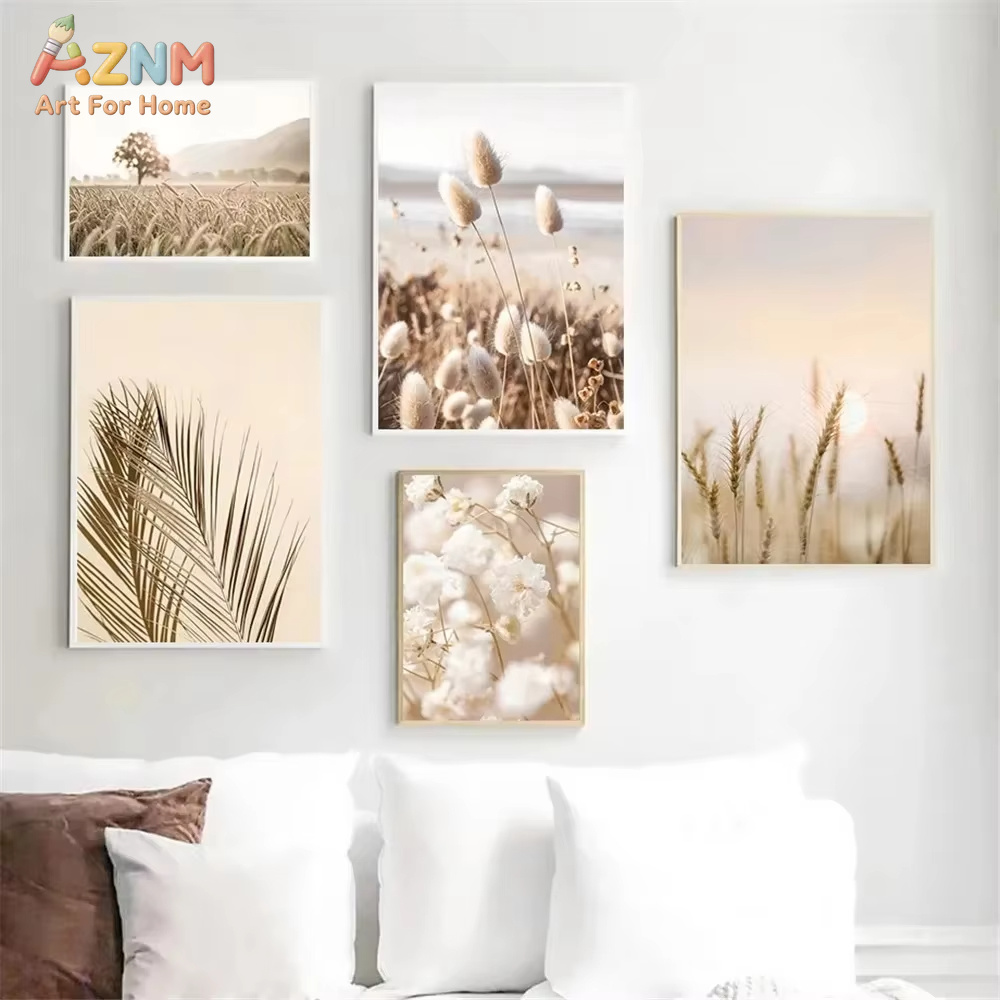 Home Decor Nautical - Quadro su tela Tramonto Mare Lago