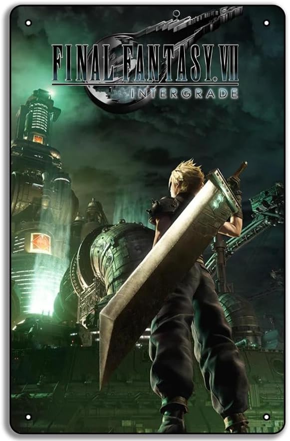 Final Fantasy VII Gioco Poster - Home Decor Games Free recensione e prezzo