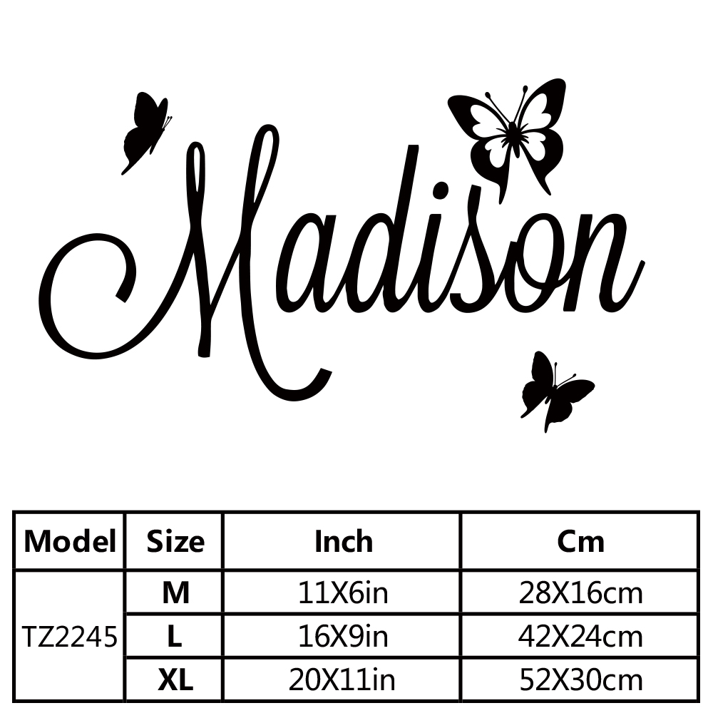 1pc nuovo design personalizza  - Home Decor Wall Stickers recensione e prezzo