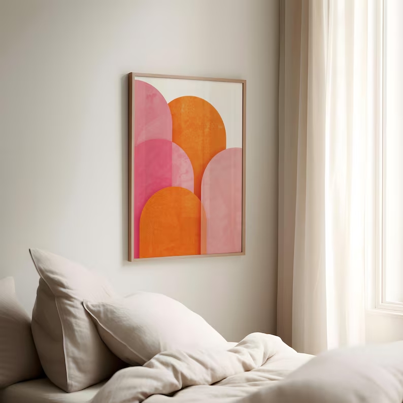 Stampa artistica da parete mod - Home Decor Orange recensione e prezzo