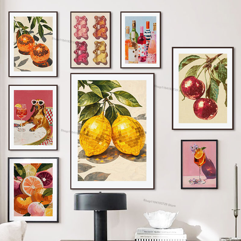Poster Creativo Retrò e Trendy - Home Decor Orange recensione e prezzo