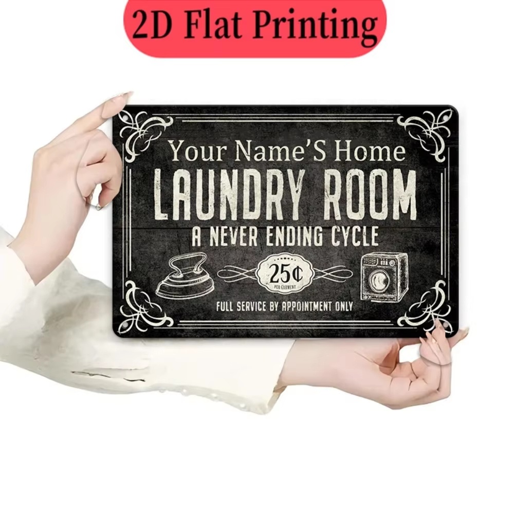 Insegna per lavanderia con nom - Home Decor Kitchen recensione e prezzo