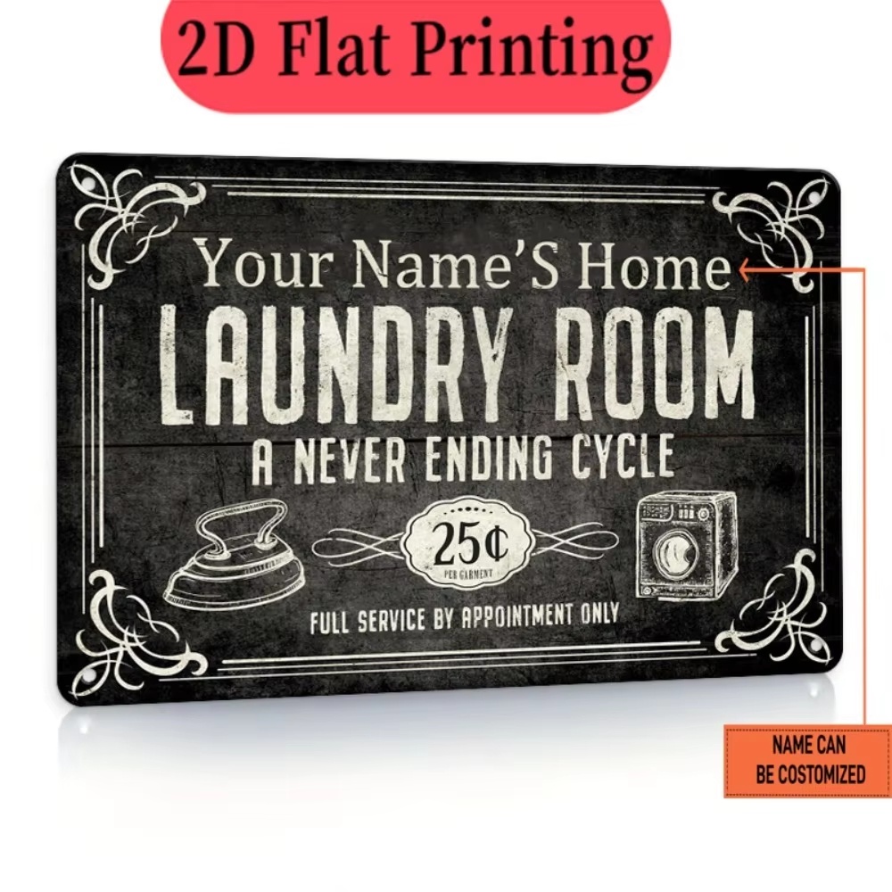 Insegna per lavanderia con nom - Home Decor Kitchen recensione e prezzo