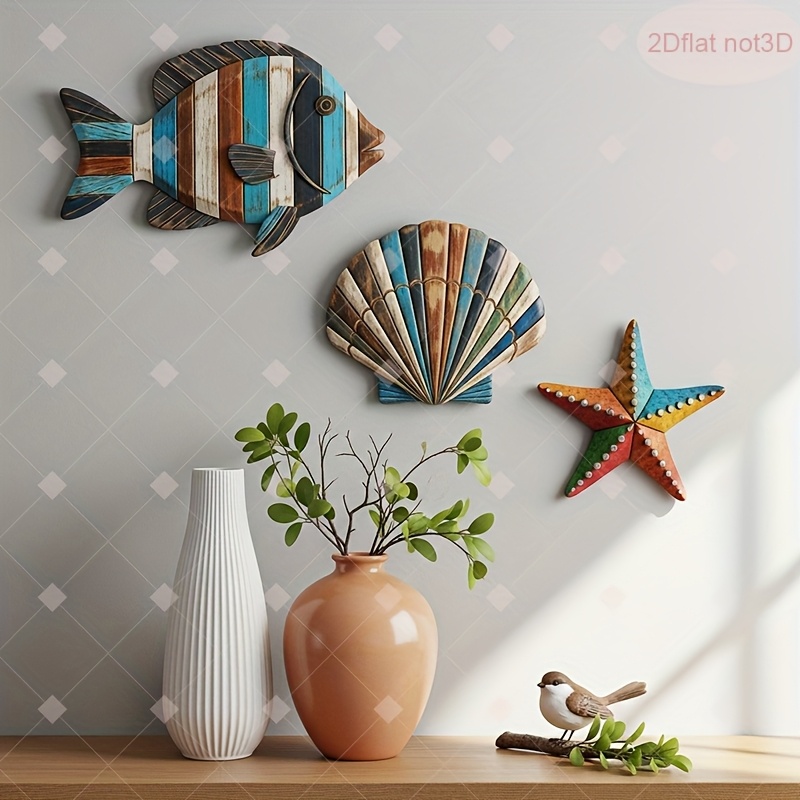 Set di 3 Pezzi Decorazione Mur - Home Decor Nautical recensione e prezzo