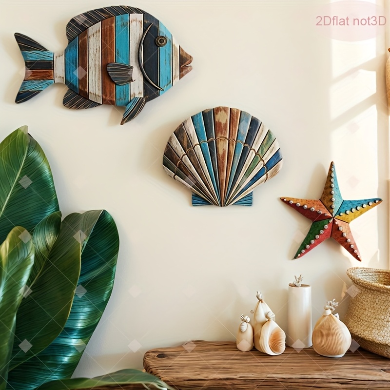 Set di 3 Pezzi Decorazione Mur - Home Decor Nautical recensione e prezzo