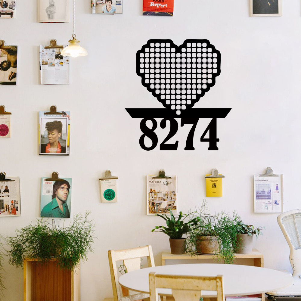 1PC Cool Love Adesivo da paret - Home Decor Wall Stickers recensione e prezzo