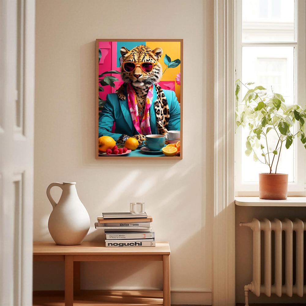 Poster da Parete HD con Leopar - Home Decor Dopamine recensione e prezzo