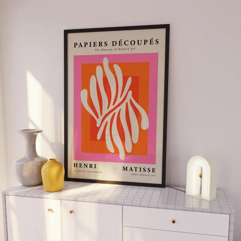 3 pezzi di stampe moderne su t - Home Decor Orange recensione e prezzo