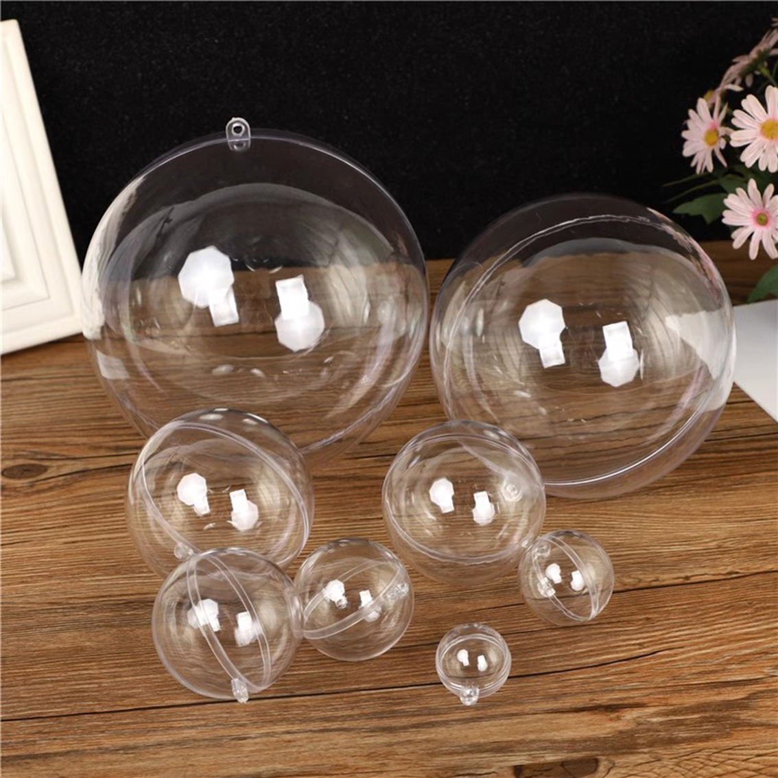 1-20 CM Sfere Trasparenti Cave - Home Decor Xmas Gifts recensione e prezzo