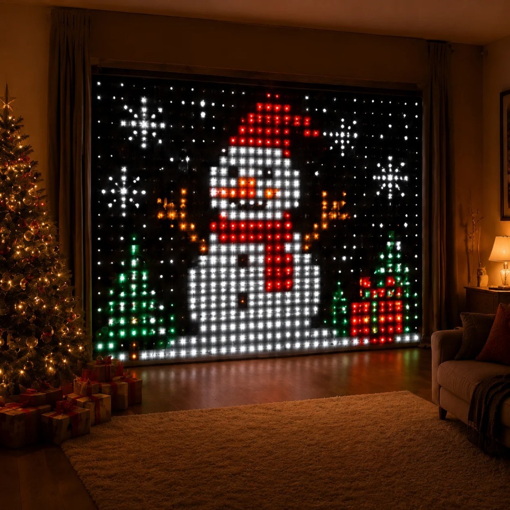 Luci a Tenda LED Pixel Control - Home Decor Free App recensione e prezzo