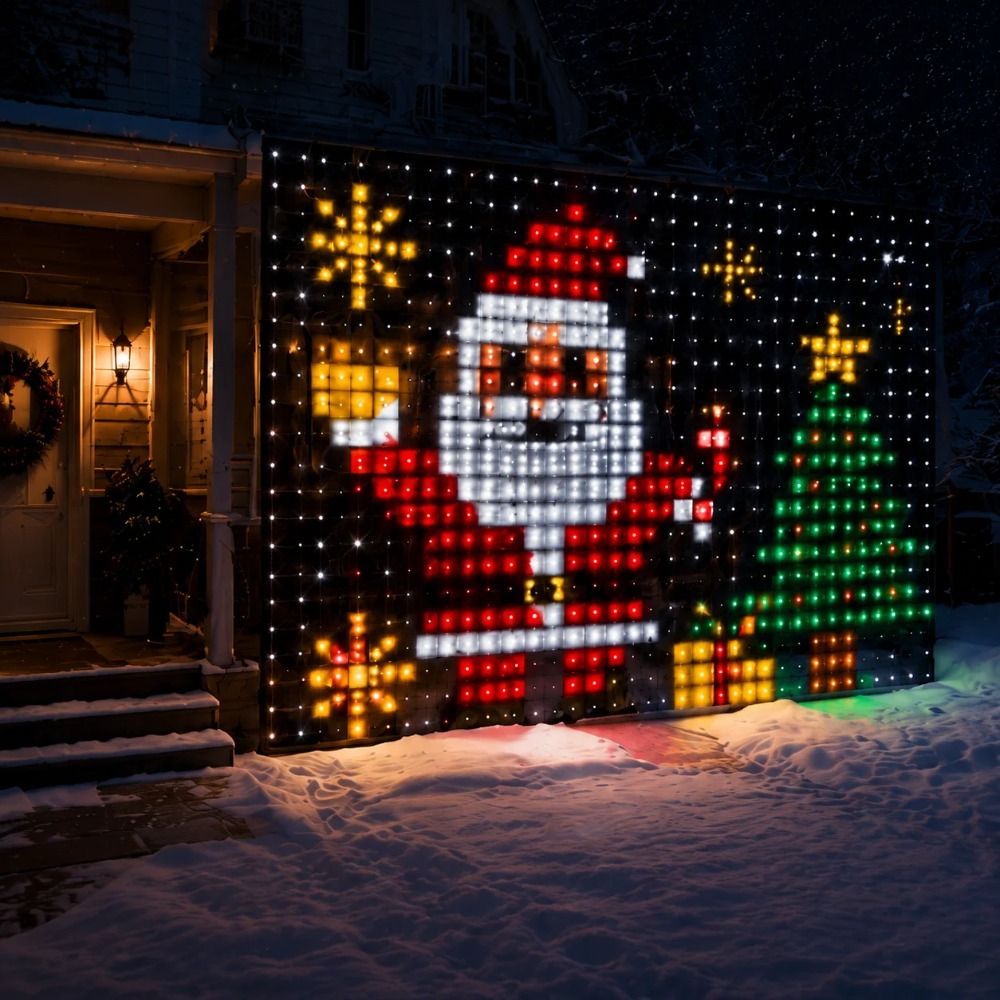 Luci a Tenda LED Pixel Control - Home Decor Free App recensione e prezzo
