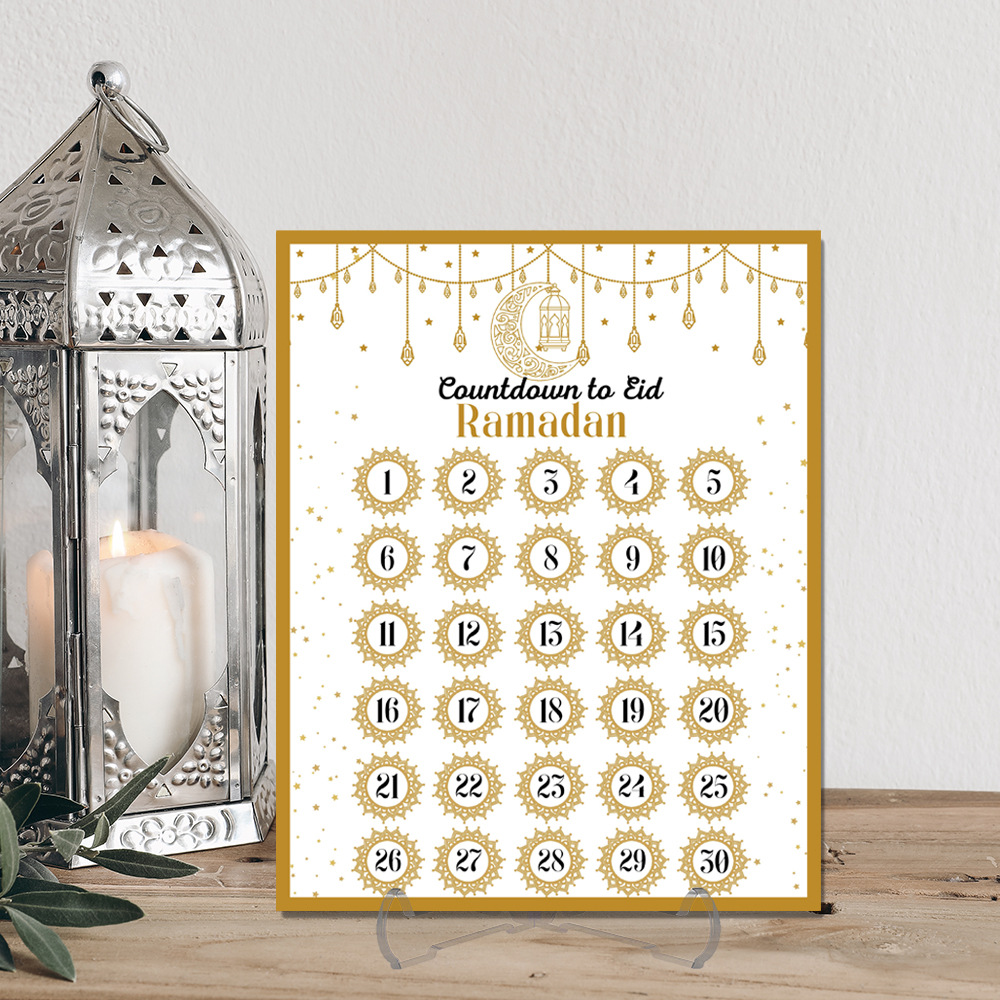 Calendario per il conto alla r - Home Decor Ramadan recensione e prezzo