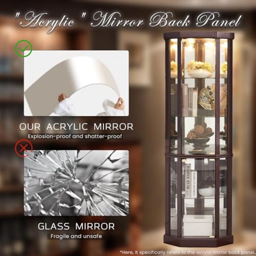 Vetrina angolare per soggiorno - H&M Home Decor recensione e prezzo