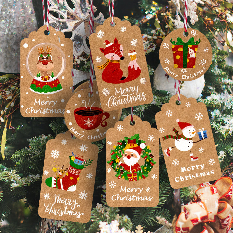 50 pz Buon Natale Grazie Etich - Home Decor Xmas Gifts recensione e prezzo