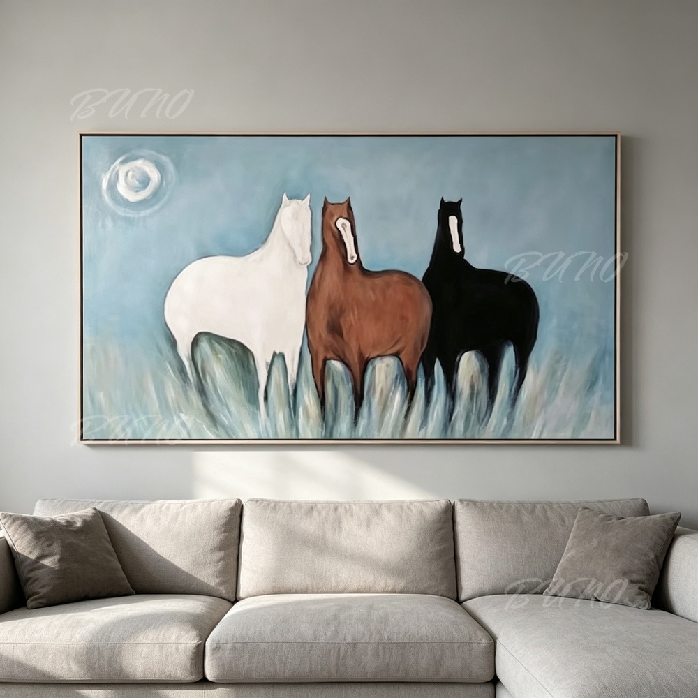 Dipinto a olio astratto origin - Home Decor Orange recensione e prezzo