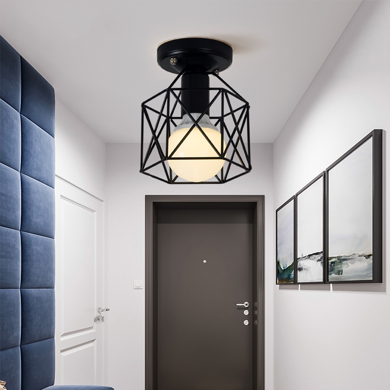 Plafoniera E27 Lampada in ferr - Home Decor Light recensione e prezzo