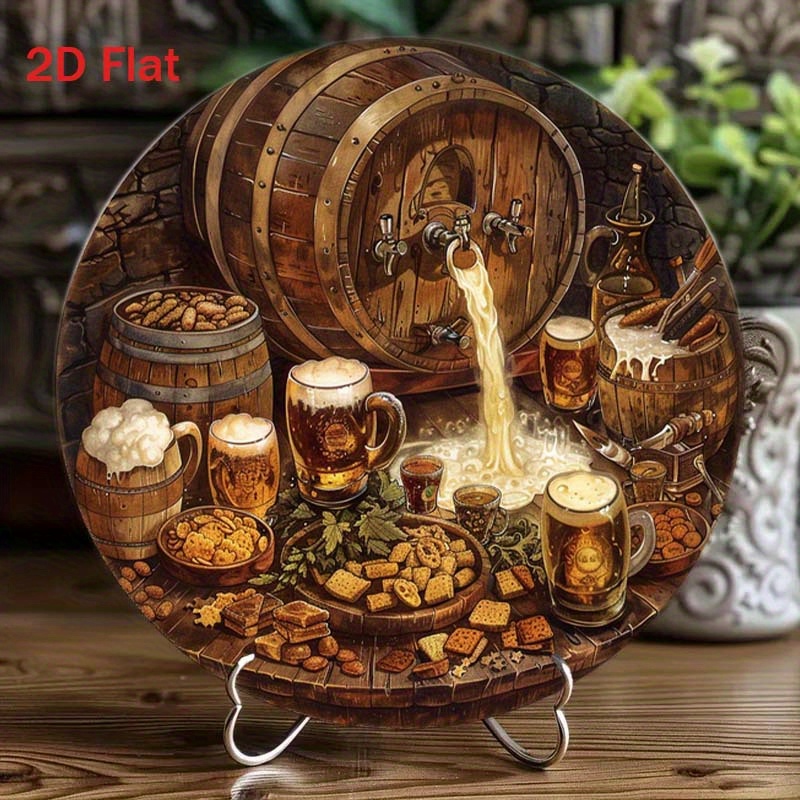 1 Pezzo Targa Rotonda 2D Piatt - Home Decor Korea recensione e prezzo