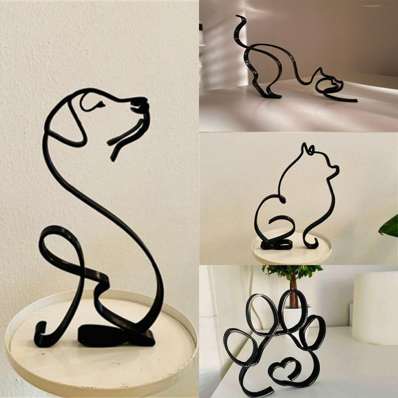 Scultura d'arte per cani Cane  - Home Decor Y2K recensione e prezzo