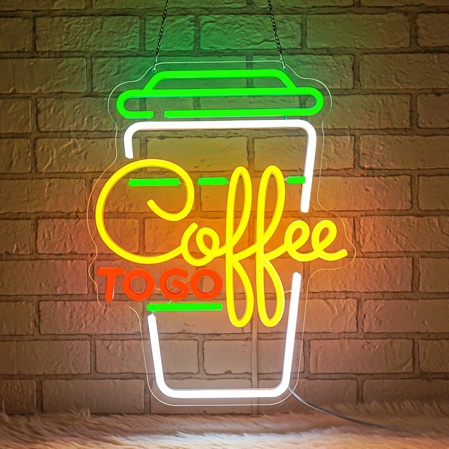 Insegna al Neon per Caffè, Luc - Home Decor Kitchen recensione e prezzo