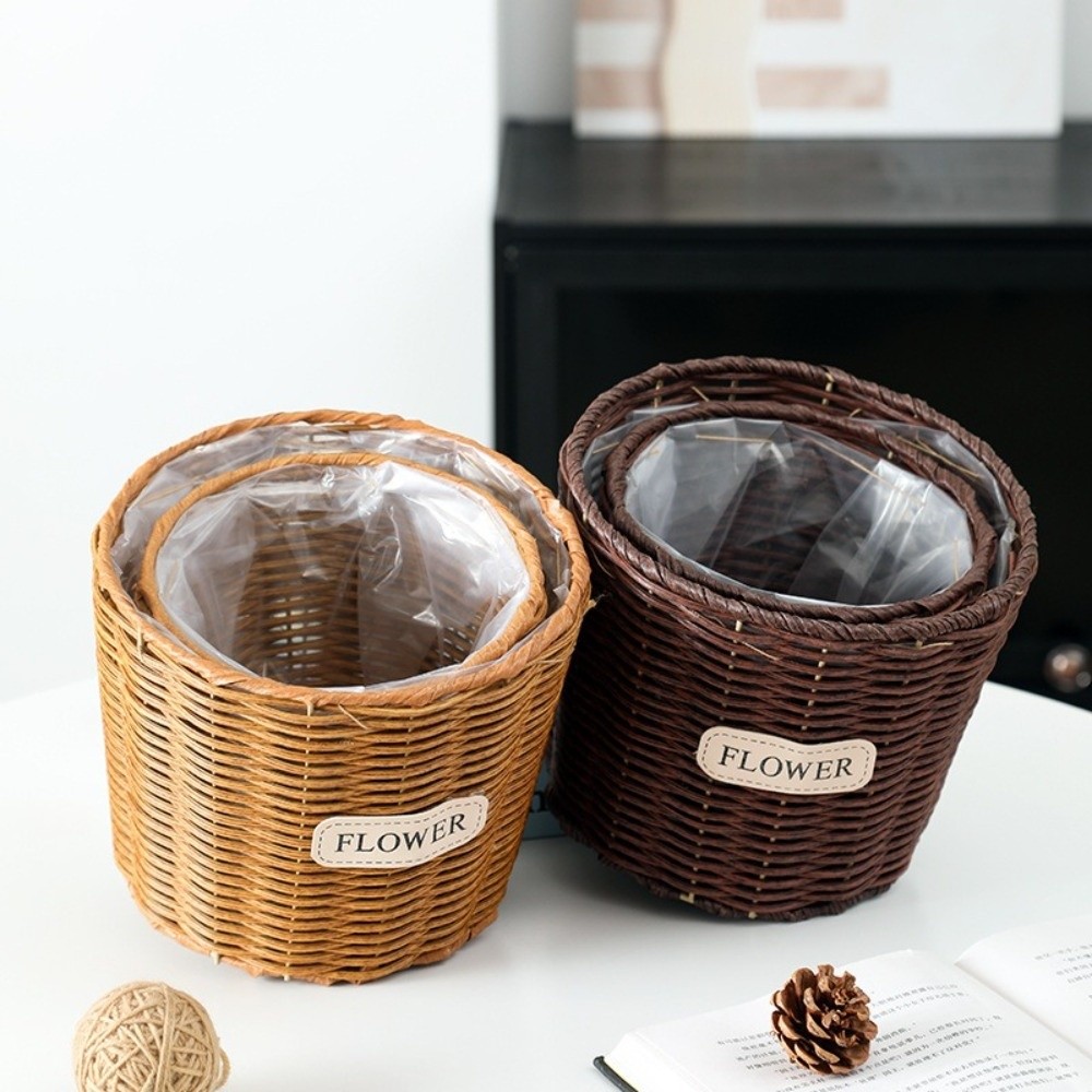 Cesto Decorativo da Tavolo in  - Rattan Plant Basket recensione e prezzo
