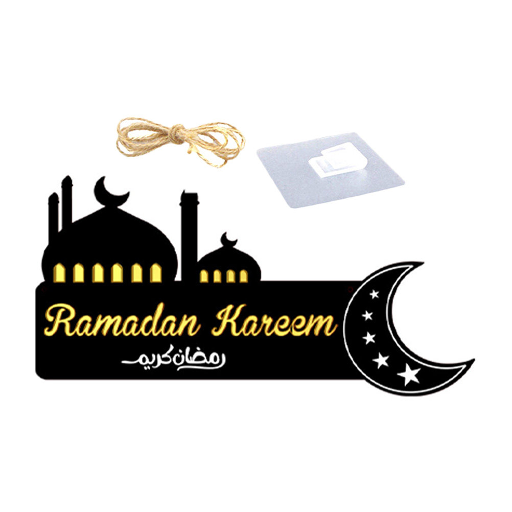 Targa in Legno da Appendere pe - Home Decor Ramadan recensione e prezzo