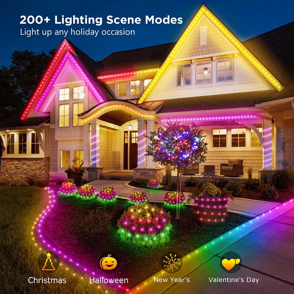 Luci a stringa LED WS2812B ind - Home Decor Free App recensione e prezzo