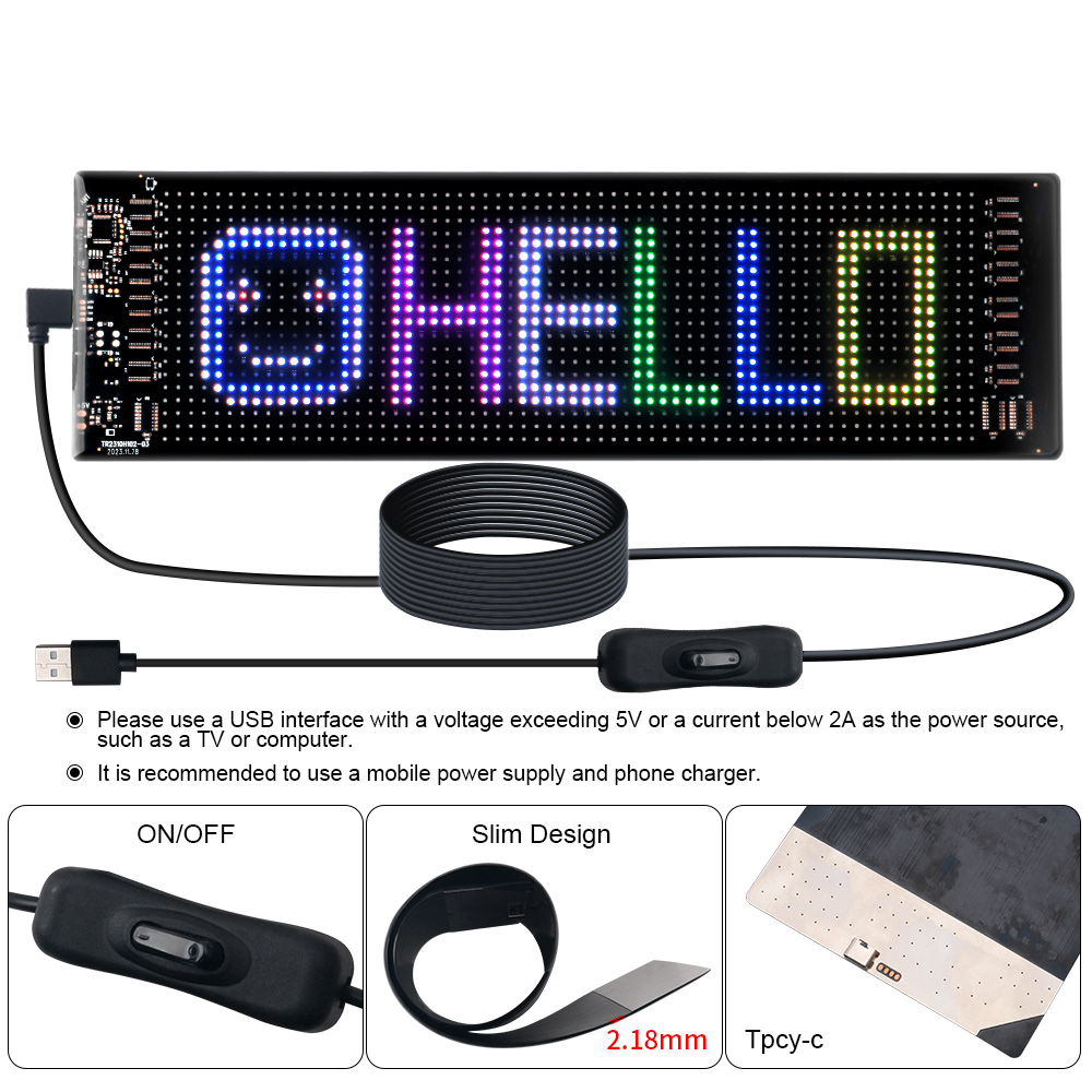 Pannello LED Matrix Pixel a sc - Home Decor Free App recensione e prezzo