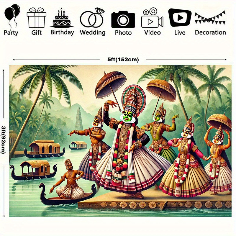 Lussuoso Arazzo da Parete in P - Home Decor Kerala recensione e prezzo