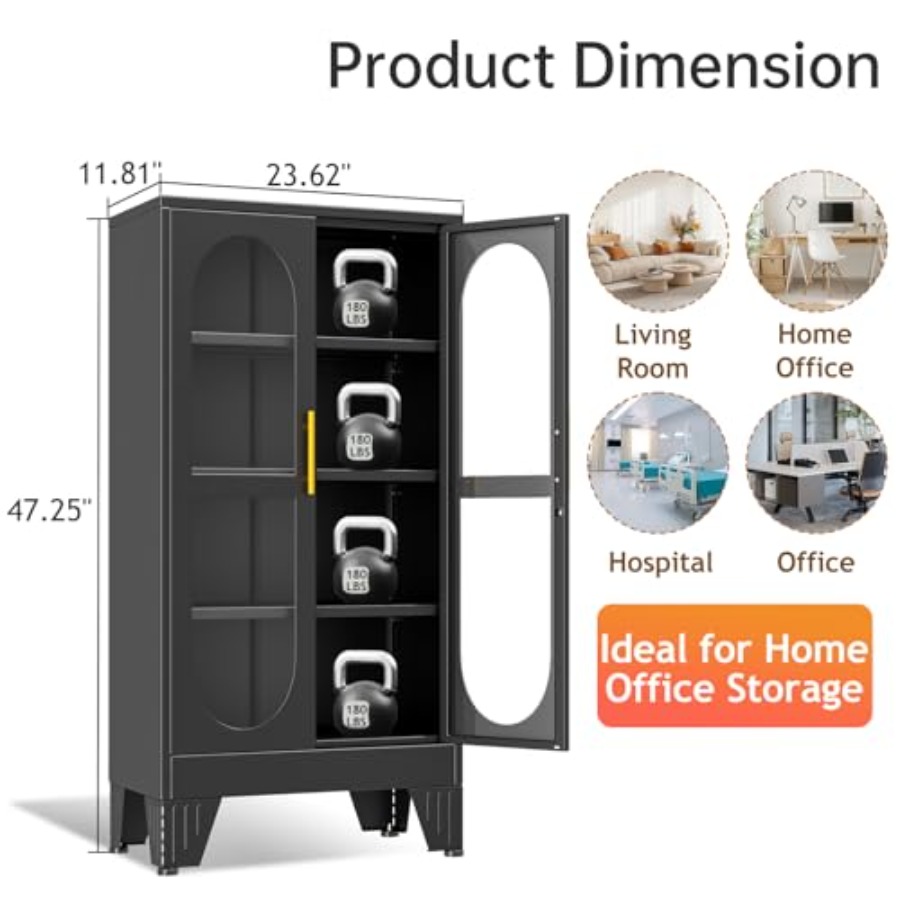 Vetrina con serratura 47 H per - H&M Home Decor recensione e prezzo