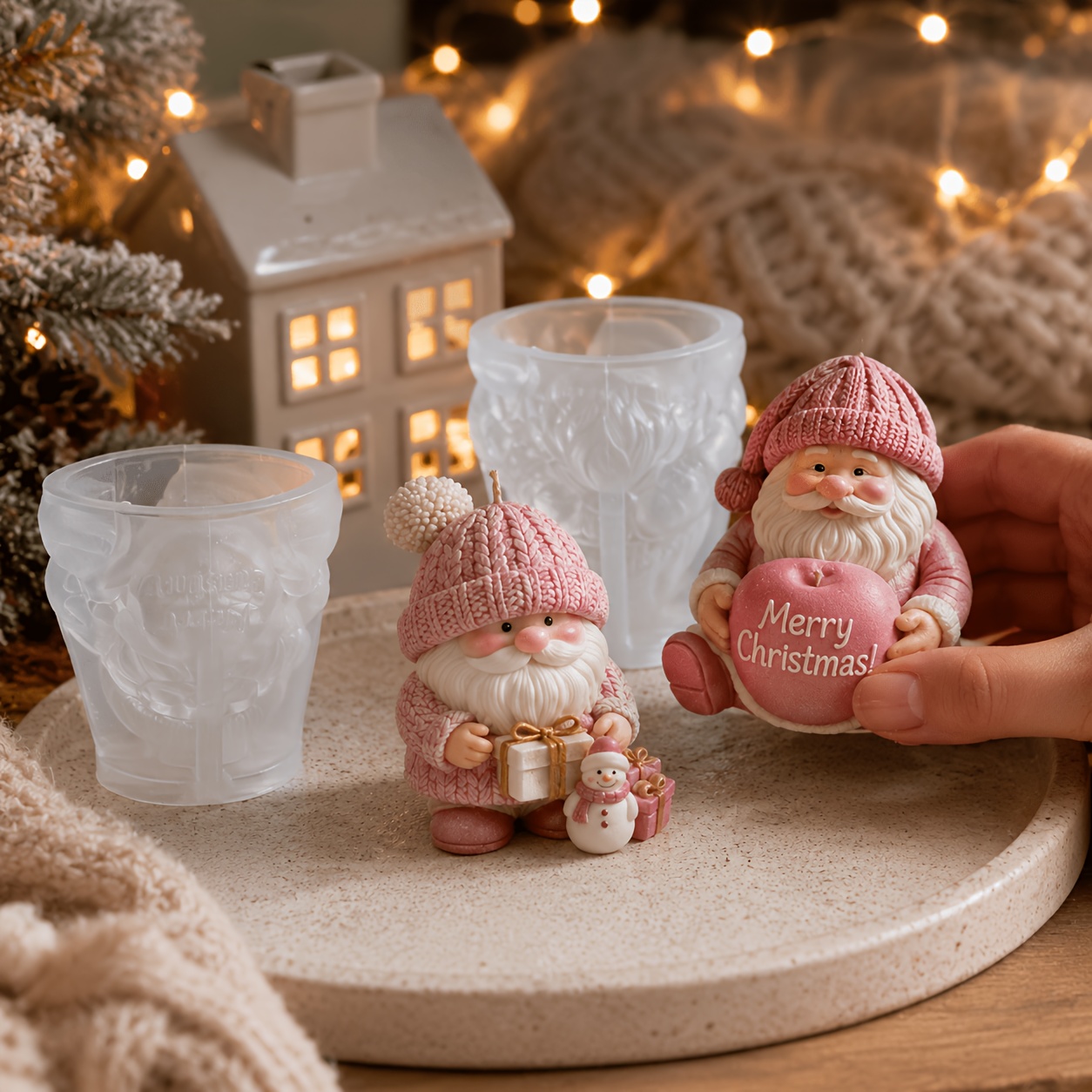 Stampo in Silicone per Candele - Home Decor Xmas Gifts recensione e prezzo
