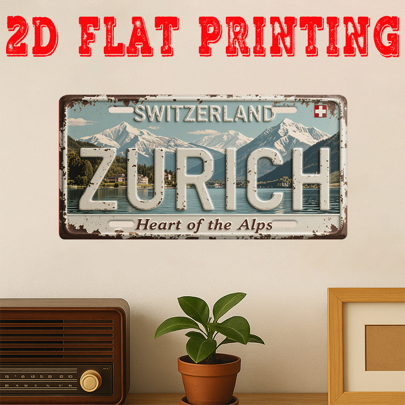 2D Piatto, 1 pezzo, Insegna Vi - Home Decor Zurich recensione e prezzo