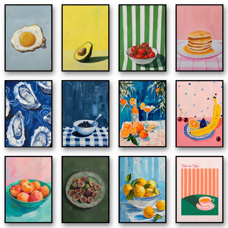 Vintage Sala da pranzo Frutta  - Home Decor Orange recensione e prezzo