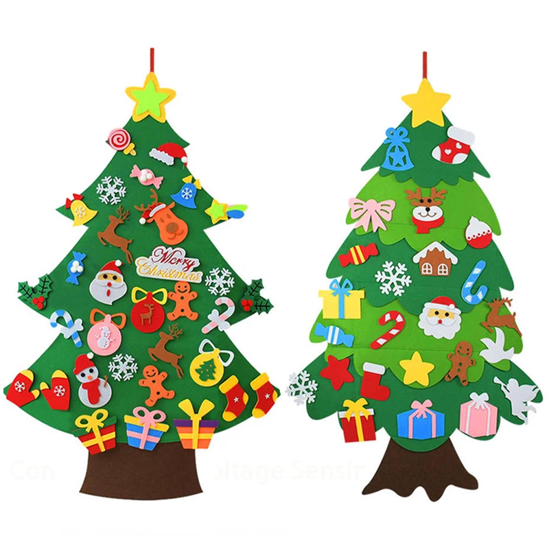 Bambini fai da te feltro alber - Home Decor Xmas Gifts recensione e prezzo