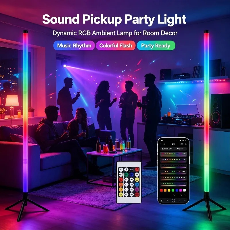 2 Pezzi Lampada da Terra RGB 1 - Home Decor Light recensione e prezzo