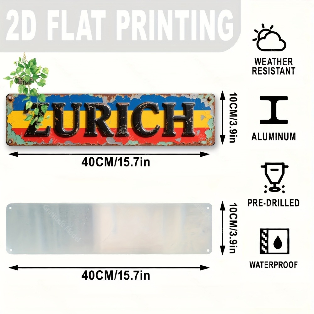 Insegna Personalizzata di Zuri - Home Decor Zurich recensione e prezzo