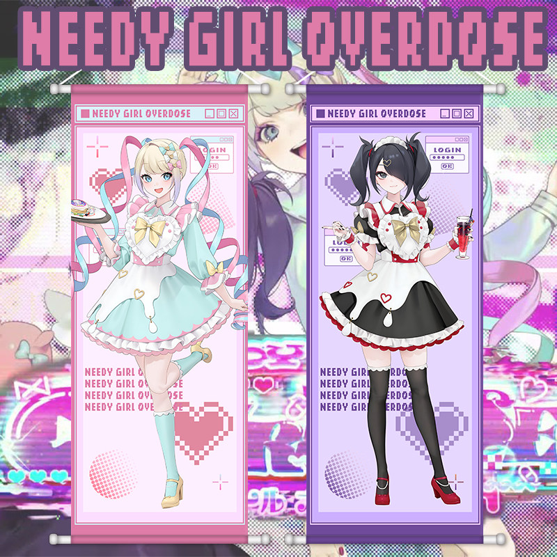 Poster Anime Rain NEEDY GIRL O - Home Decor Games Free recensione e prezzo