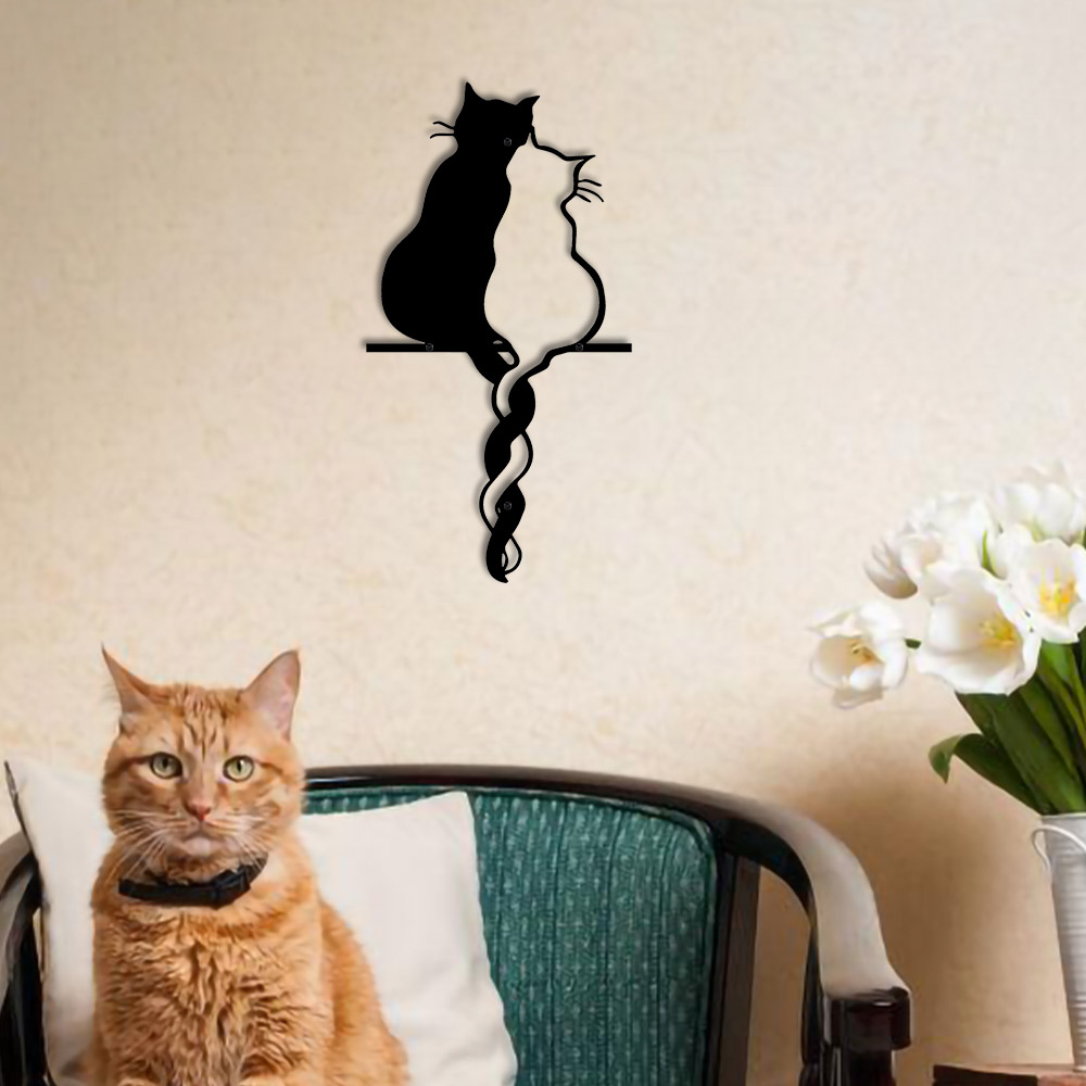 Amanti del metallo Gatto Wall  - Home Decor Y2K recensione e prezzo