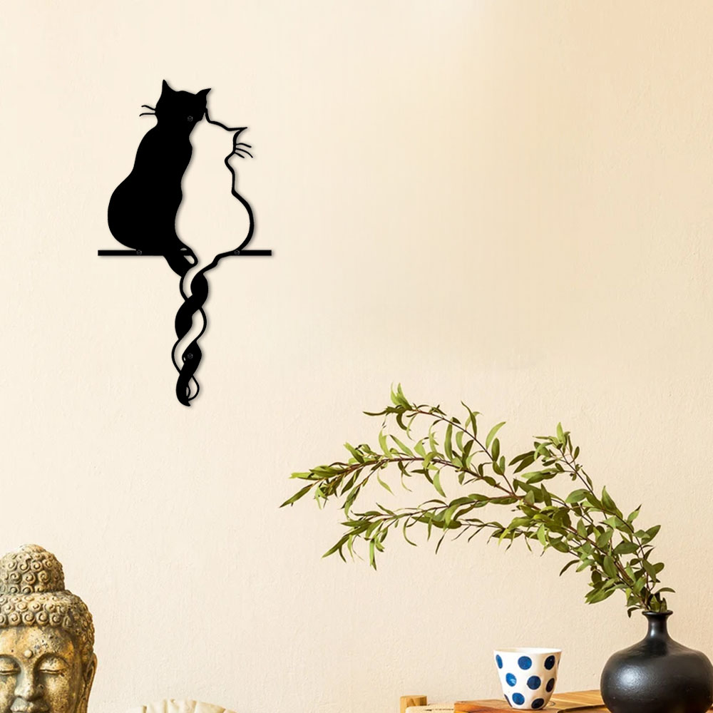 Amanti del metallo Gatto Wall  - Home Decor Y2K recensione e prezzo