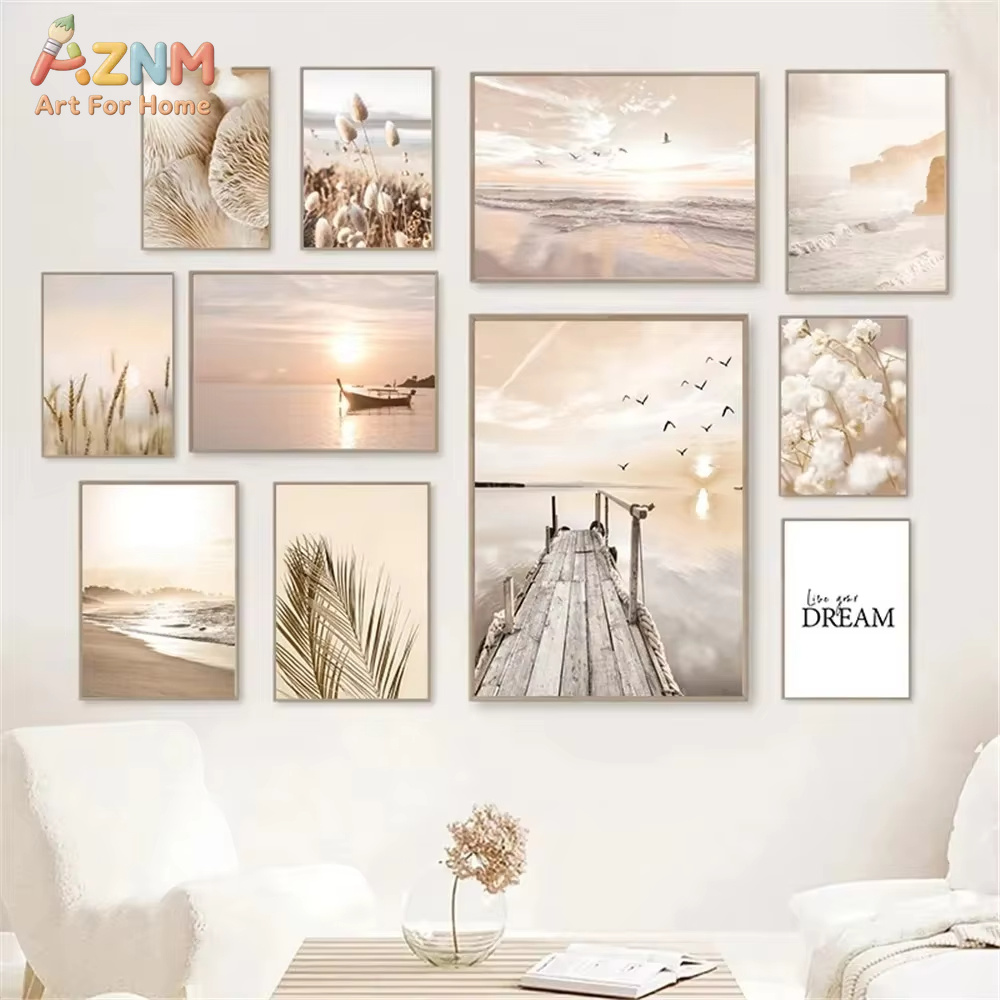 Quadro su tela Tramonto Mare L - Home Decor Nautical recensione e prezzo