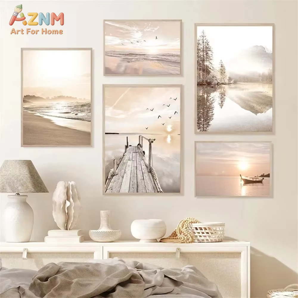 Quadro su tela Tramonto Mare L - Home Decor Nautical recensione e prezzo