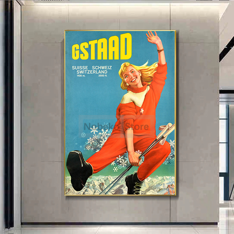 Svizzera Vintage Poster da via - Home Decor Zurich recensione e prezzo