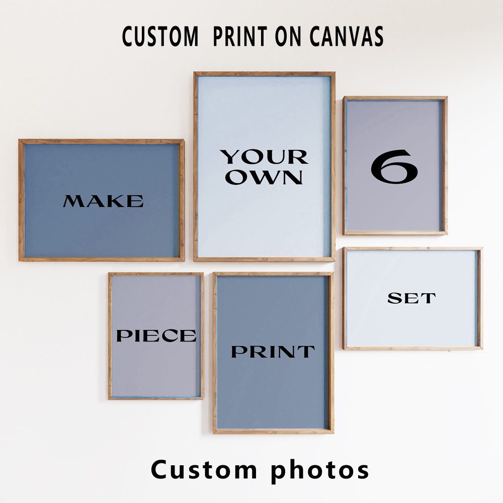 Set di 6 Stampe su Tela Person - Home Decor Canvas recensione e prezzo