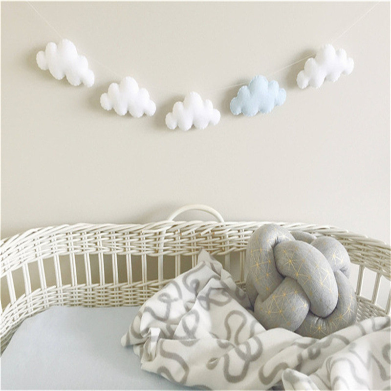 Nordic feltro nuvola ghirlande - Home Decor Korea recensione e prezzo